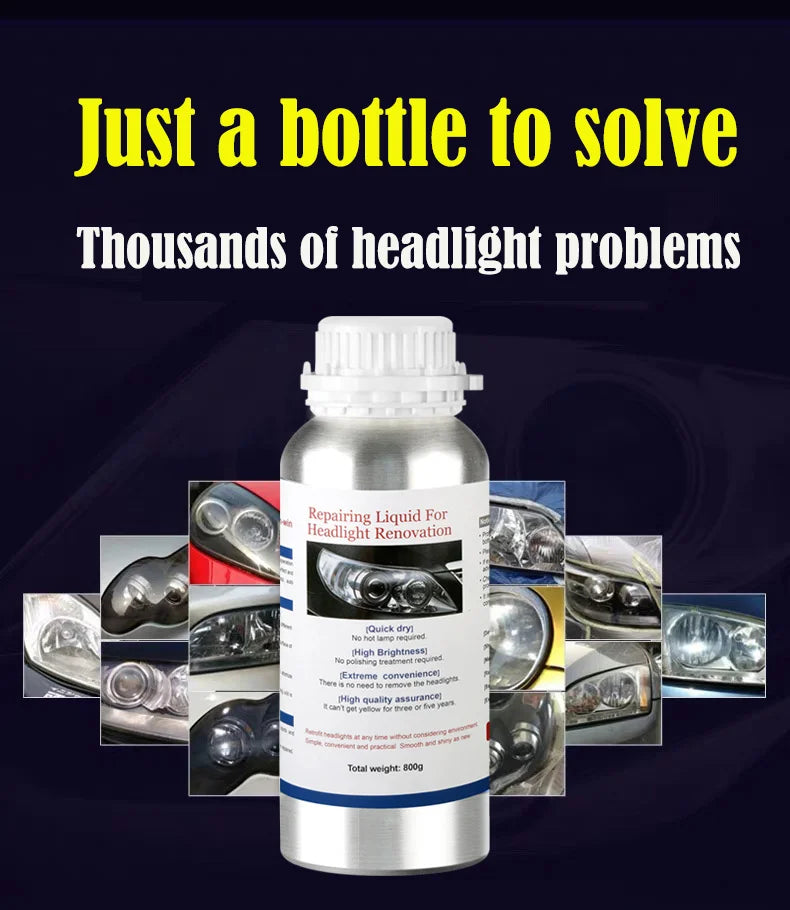800ML Liquid Polymer Headlight Polish