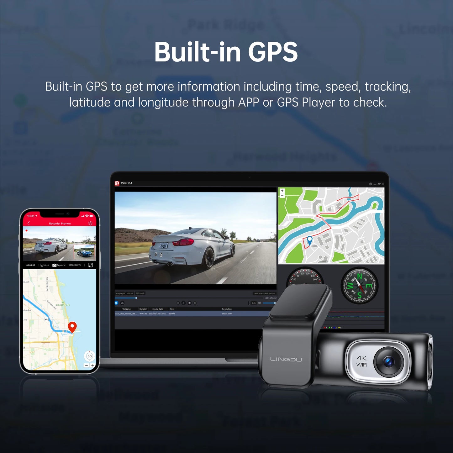 24H WiFi DashCam