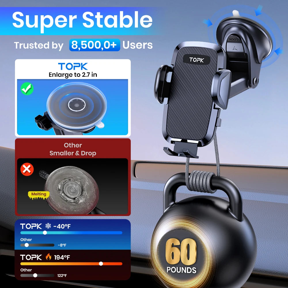 2-IN-1 Mobile Phone Holder
