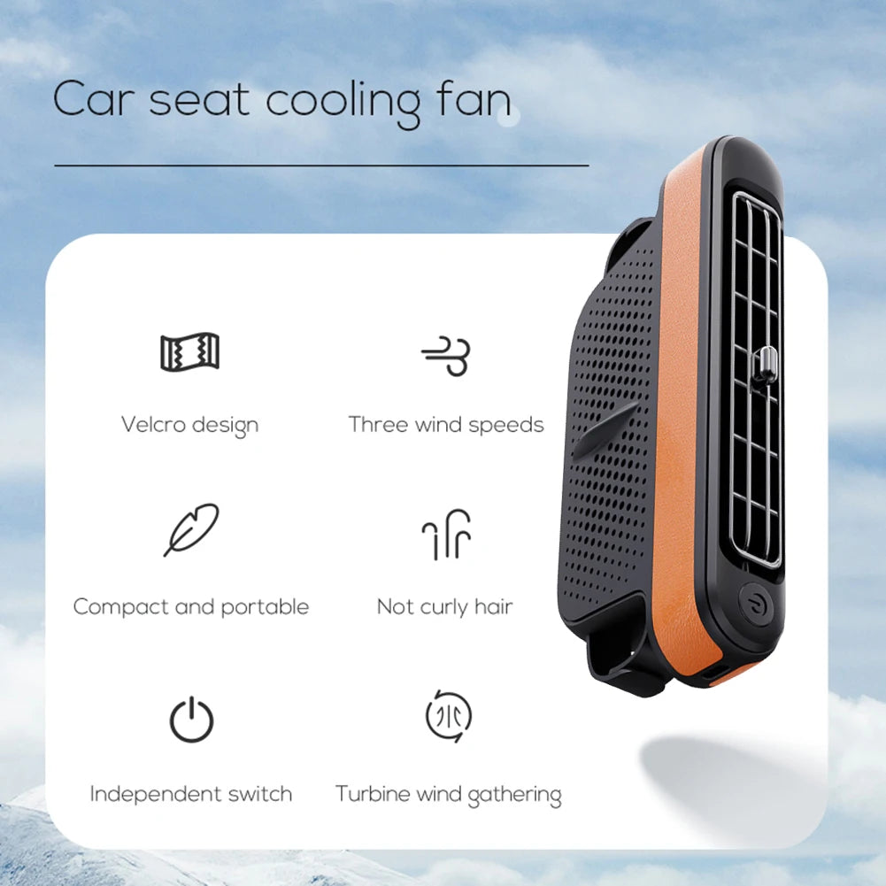 3-Speed Rear Seat Cooling Fan