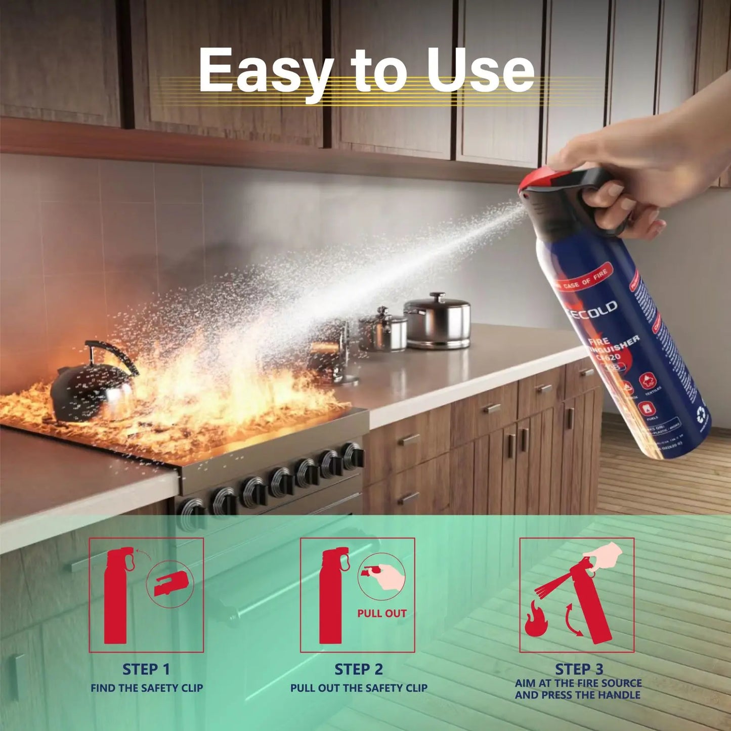 Mini Water-based Fire Extinguisher