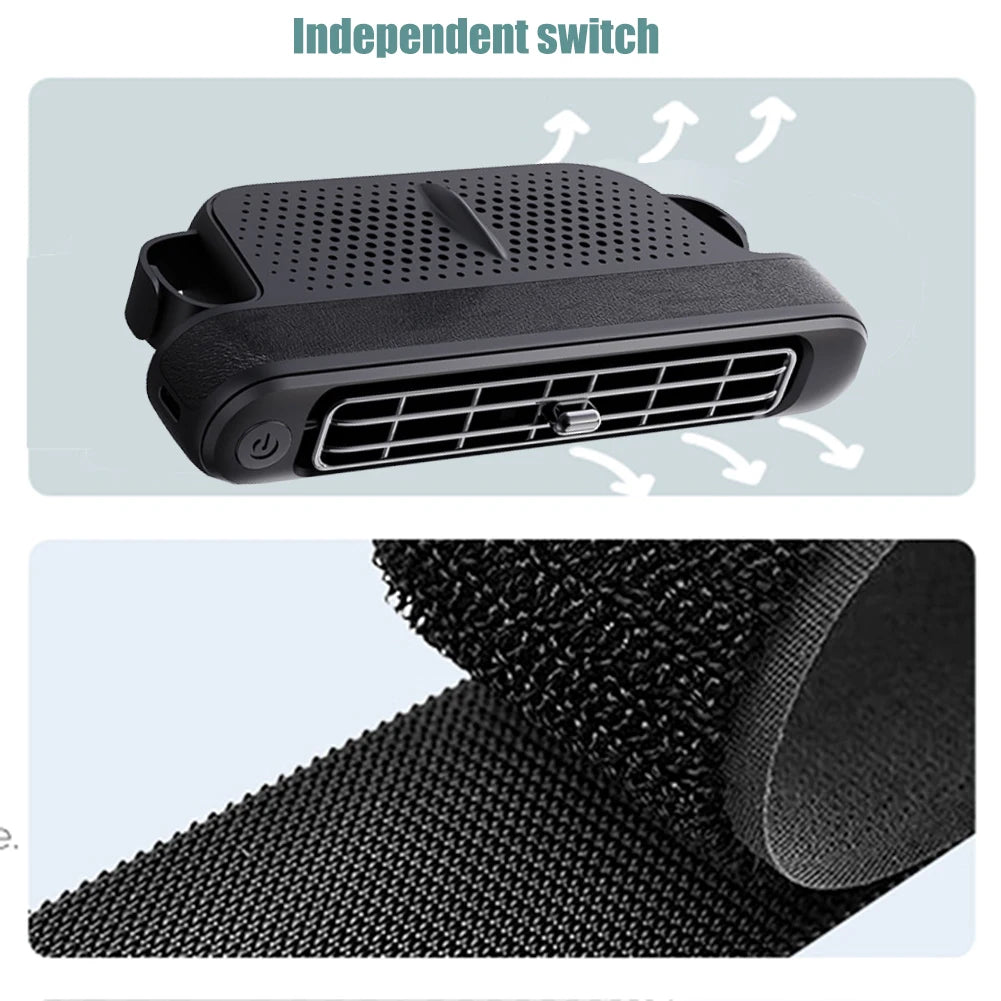 3-Speed Rear Seat Cooling Fan