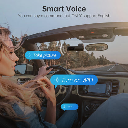 M330 Smart Voice Control DashCam