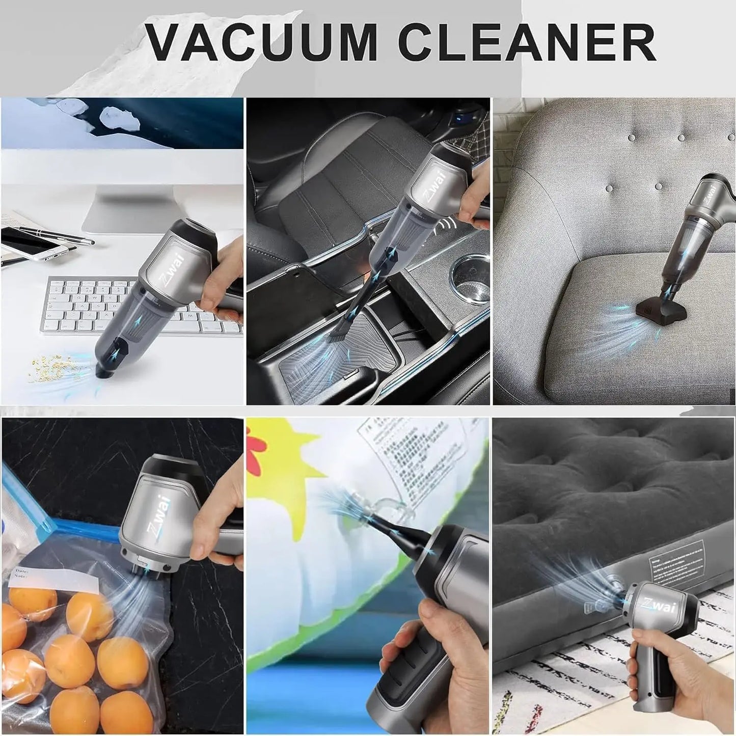 3 in 1 Cordless Vacuum Cleaner