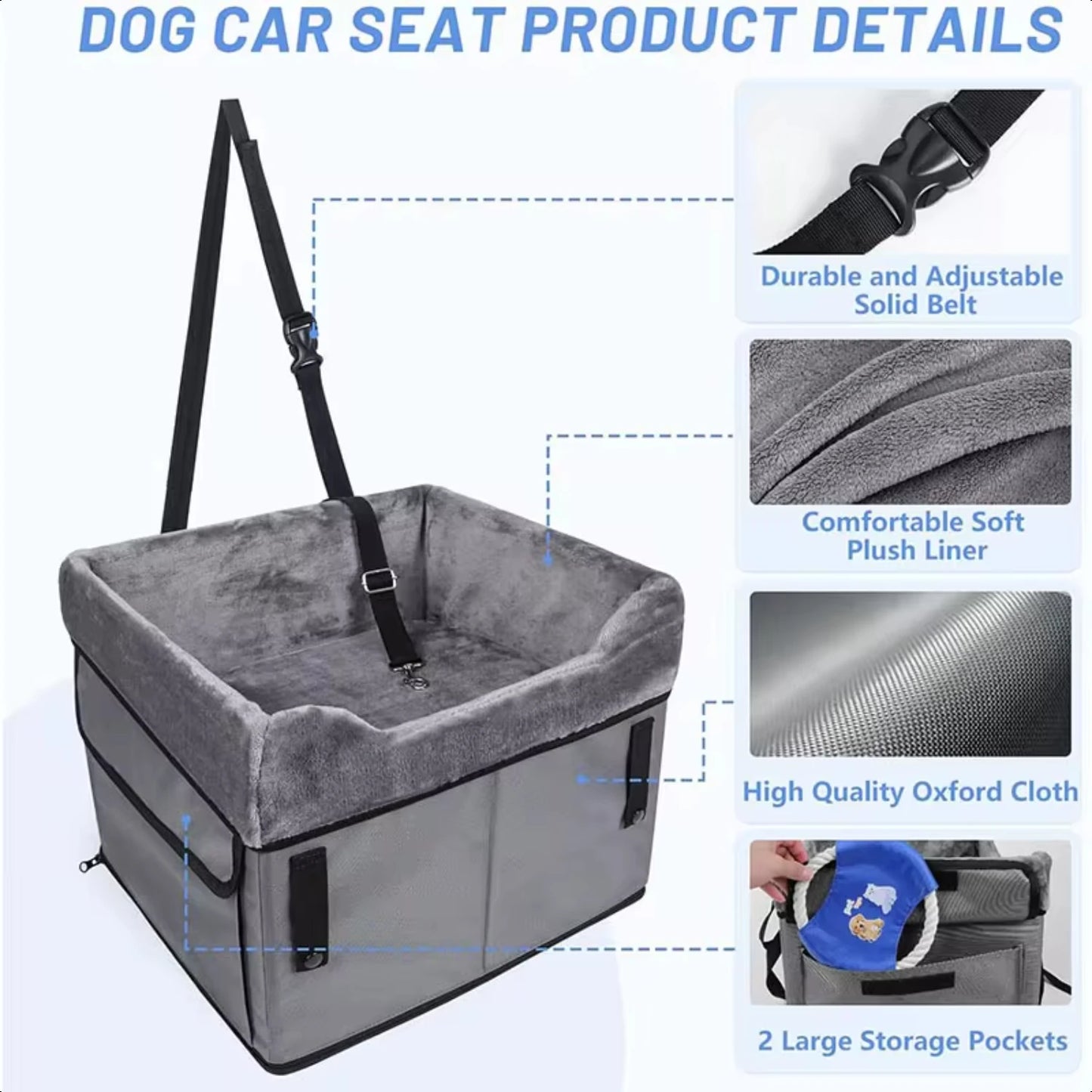 Pet Portable Booster Seat Carrier