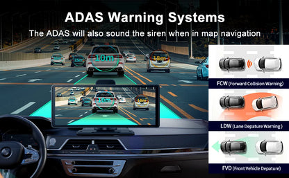 Wireless Android Carplay Night Dashcam