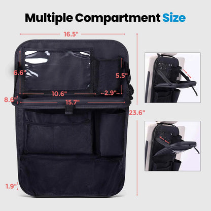 2PCS Car Seat Organizer/Storage Bag