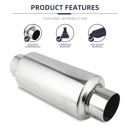 12" Stainless Steel Silencer Exhaust System