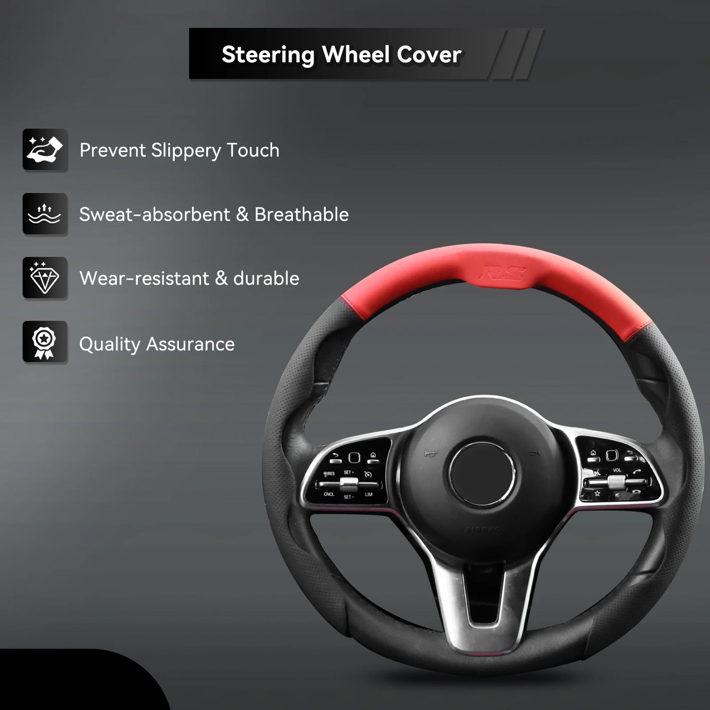 Universal Leather Steering Wheel