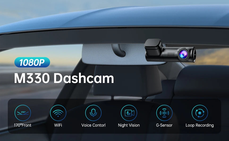 M330 Smart Voice Control DashCam