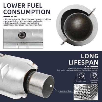 Universal Catalytic Converter Exhaust System