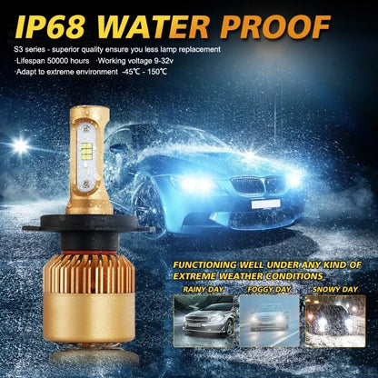 2PC CSP Headlamp LED Bulbs