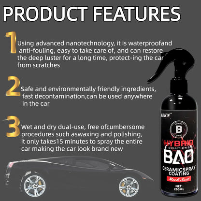 Ceramic Top Coating for Cars