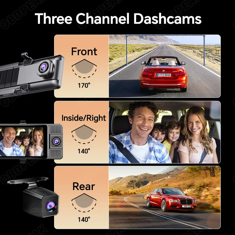 Dashcam Rearview Android Carplay