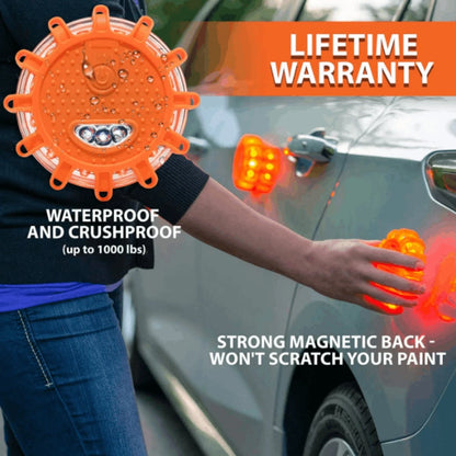 Magnetic Emergency Roadside Flares