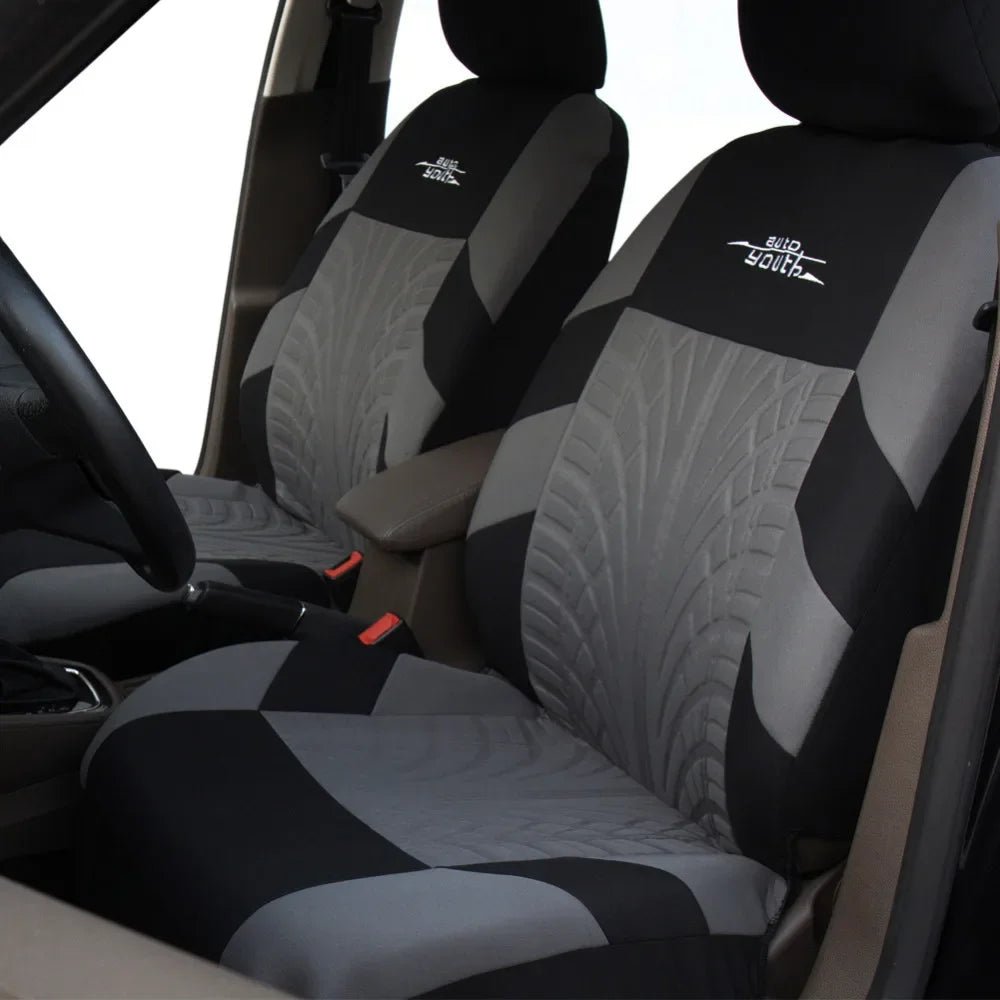 2PCS Fashionable Polyester Car Seat Cover