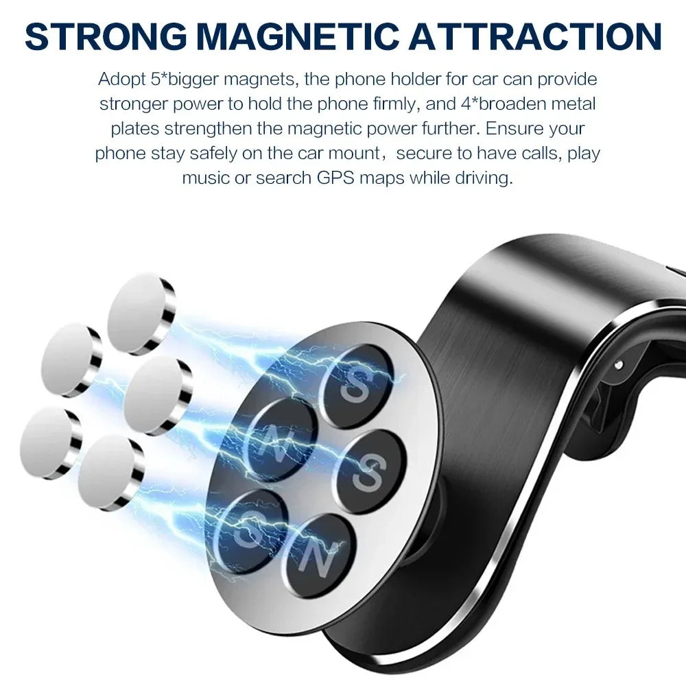 360 Degree Magnetic Vent Phone Holder