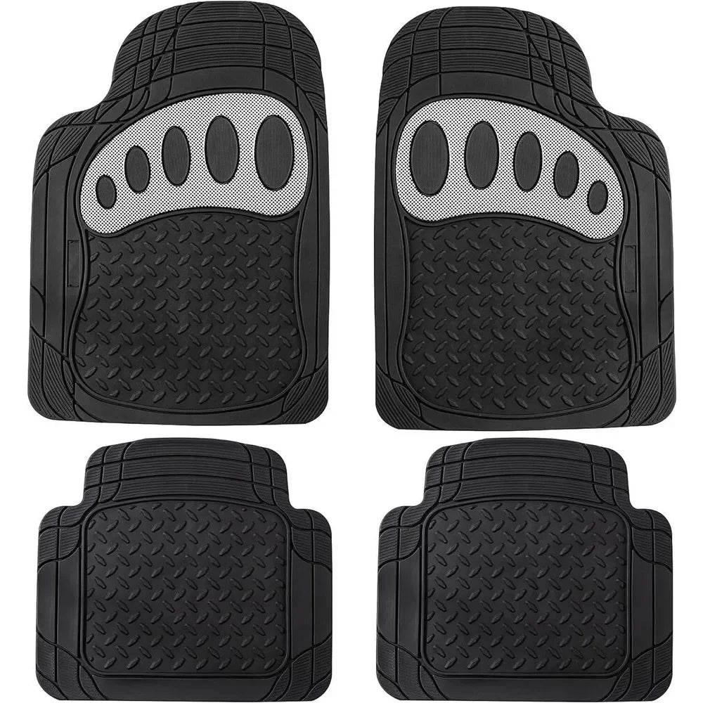 All Weather Universal Floor Mats - Black