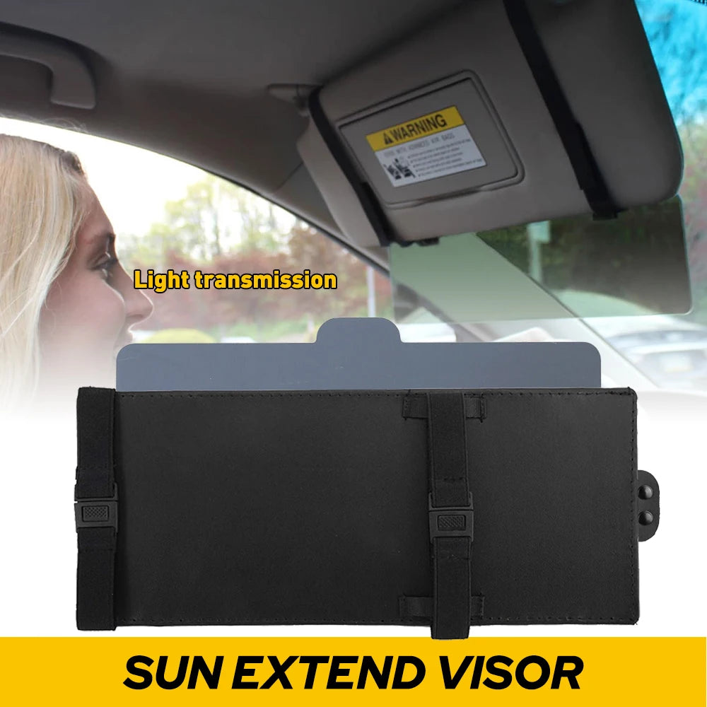 UNiversal Anti-Glare Sun Visor Shield