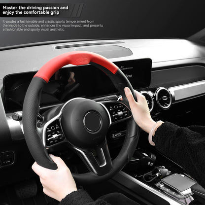 Universal Leather Steering Wheel