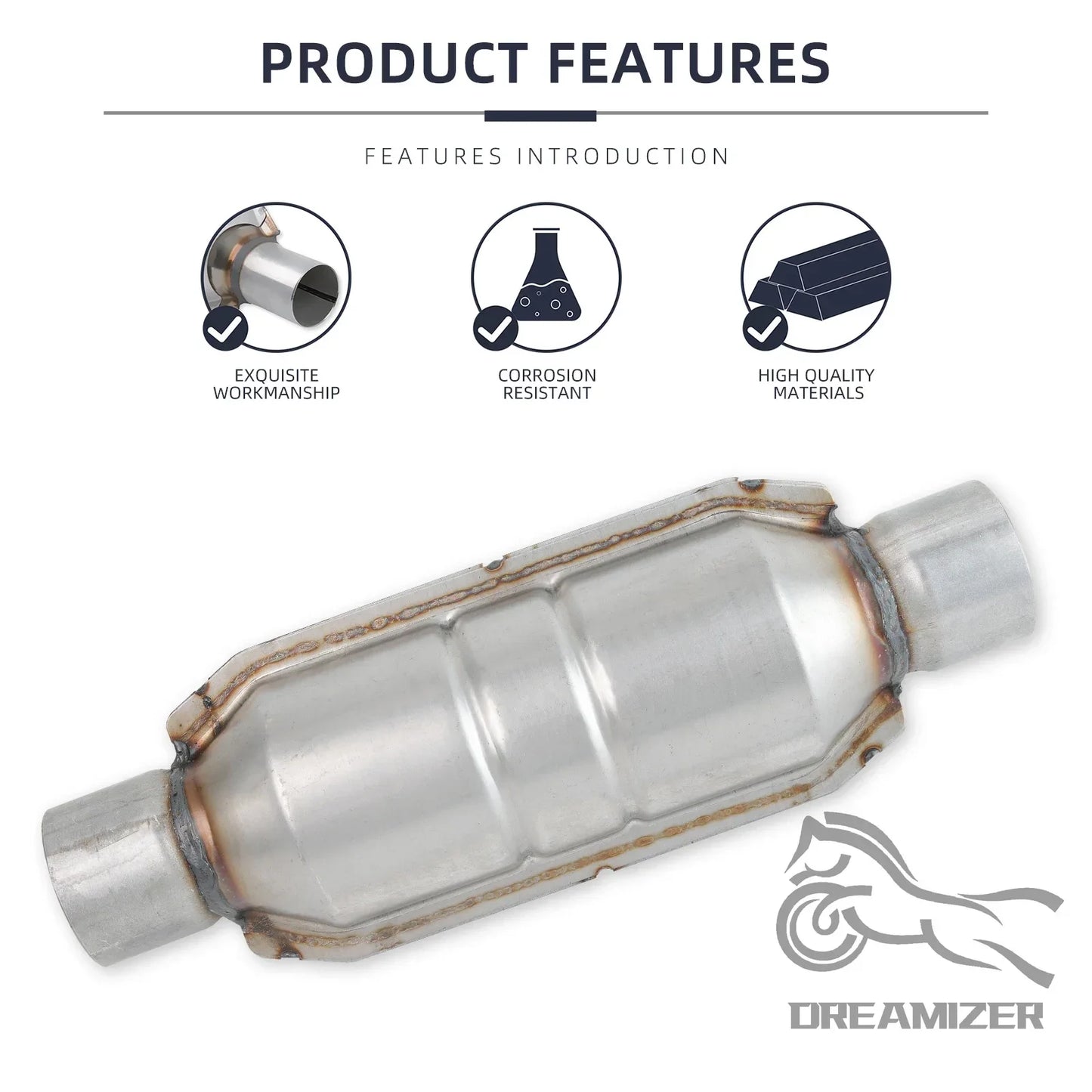 Universal Catalytic Converter Exhaust System