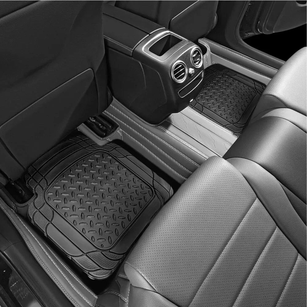 All Weather Universal Floor Mats - Black