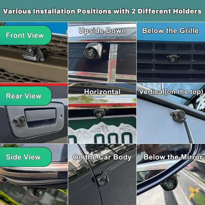 HD Backup/Front/Side View Camera