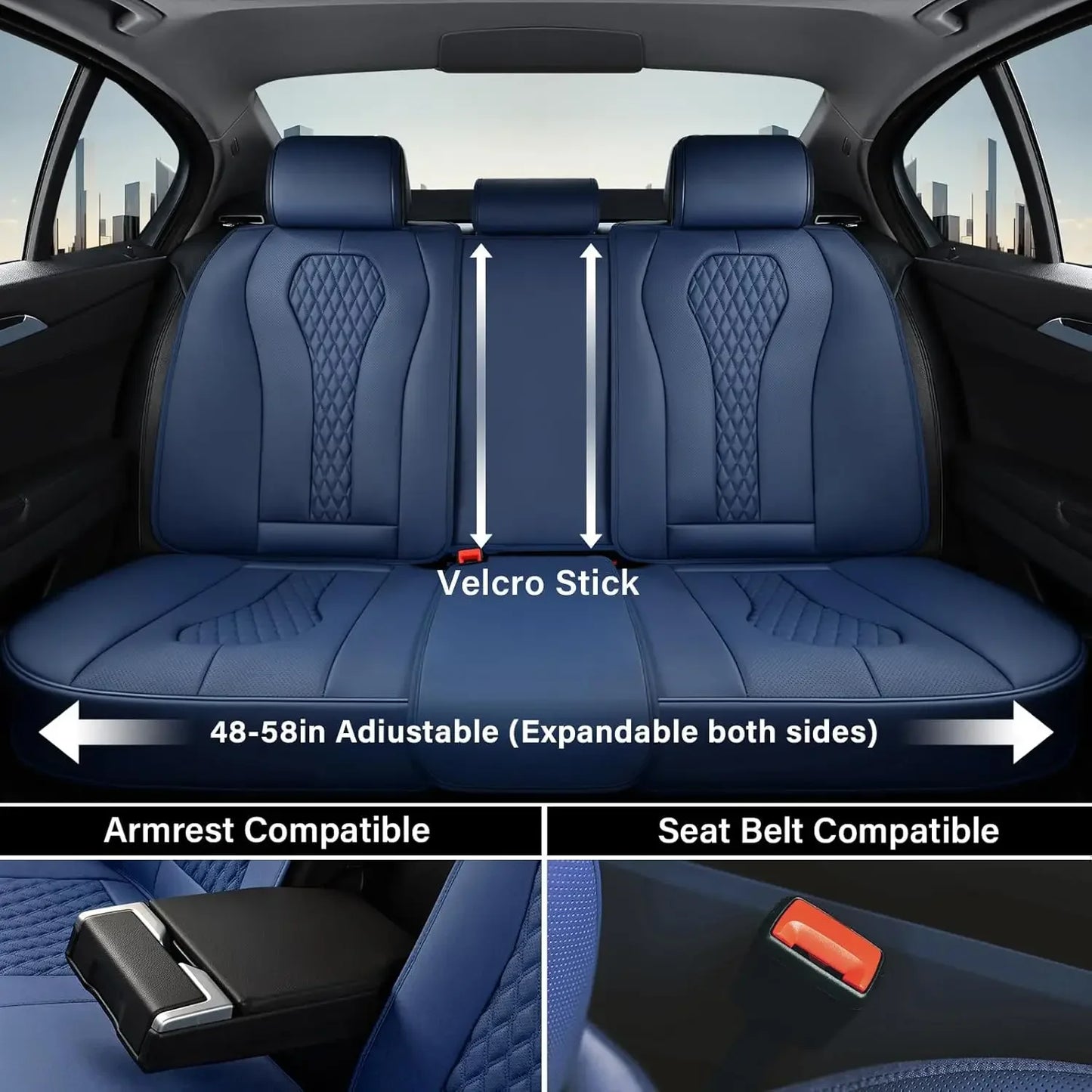 Universal Leather Seat Cover